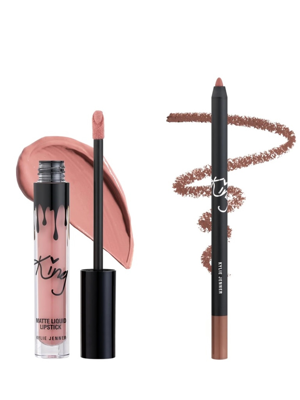 Kylie Cosmetics Matte Liquid Lipstick & Lip Liner in a Decade Color - BNIB 💋💋 - Picture 2 of 5